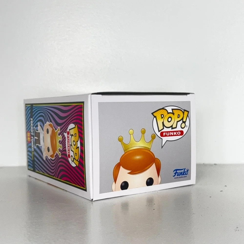 Funko Pop Freddy Funko as Carnage SE 2022 Blacklight Battle LE 4000